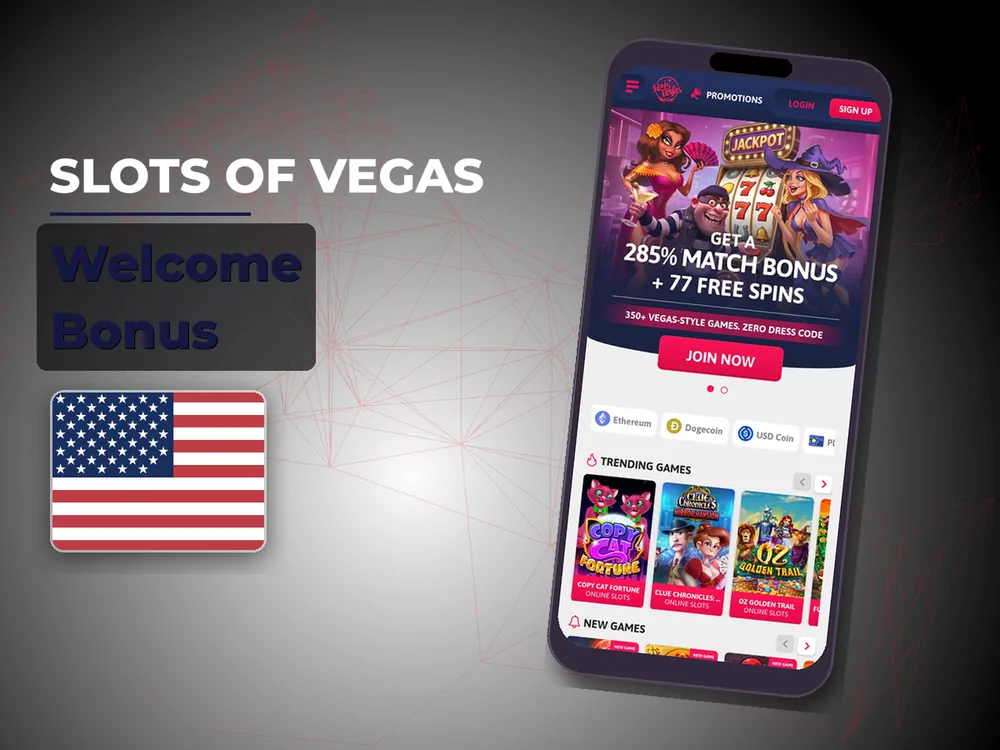Slots of Vegas - Welcome Bonus